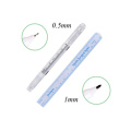 Factory wholesale1mm/0.5mm both side Eyebrow Eye Brow for Skin Medical Marker